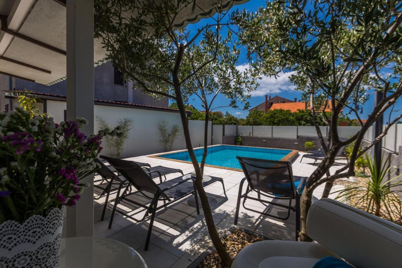 Katina Apartment With Private Pool Zadar Luaran gambar