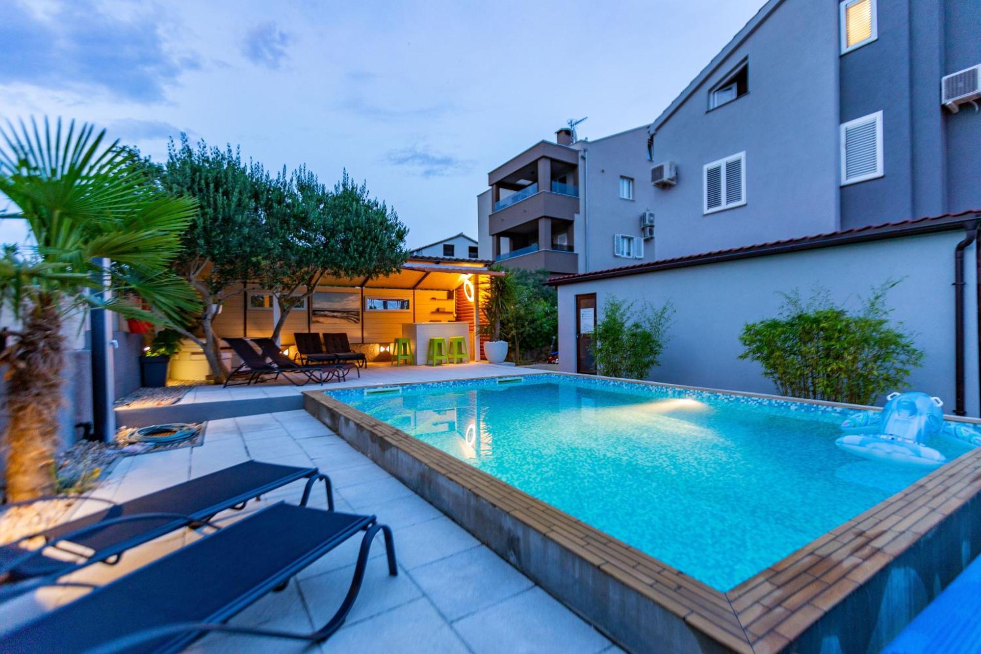 Katina Apartment With Private Pool Zadar Luaran gambar